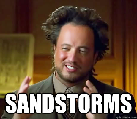 sandstorms - Aliens