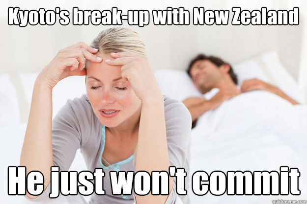 kyotos breakup with new zealand he just wont commit - Kyoto New Zealand break-up