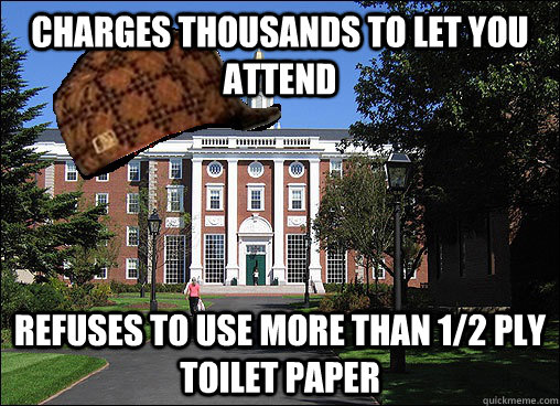 charges thousands to let you attend refuses to use more than - Scumbag University