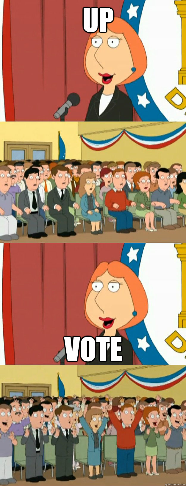 up vote - Lois Griffin