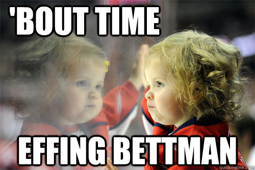 bout time effing bettman - Die Hard Hockey Fan