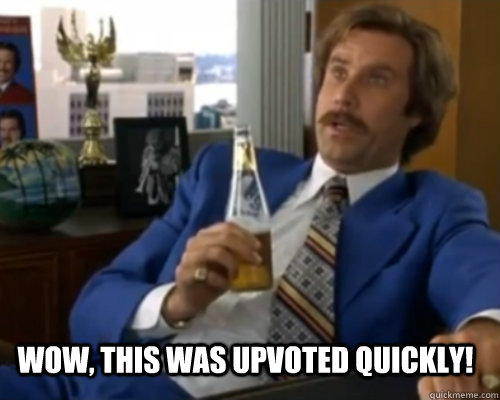 wow this was upvoted quickly - Gay Marriage in Four States - That escalated quickly