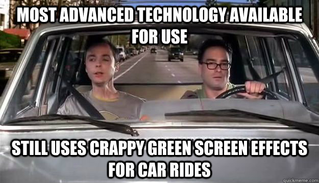 most advanced technology available for use still uses crappy - Scumbag T.V.