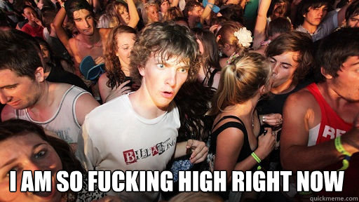 i am so fucking high right now - Sudden Clarity Clarence