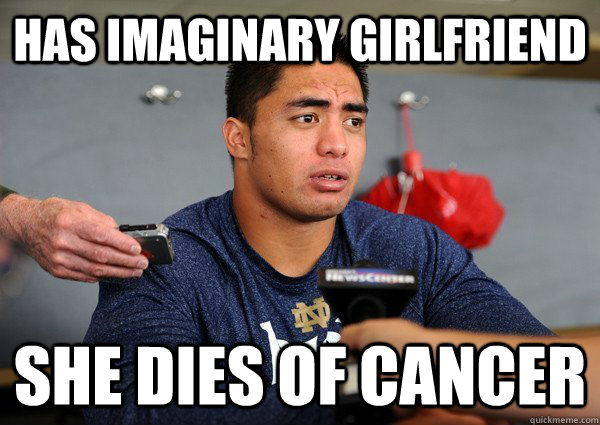 has imaginary girlfriend she dies of cancer - Bad Luck Teo