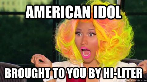american idol brought to you by hiliter - Idol Hi-Liter