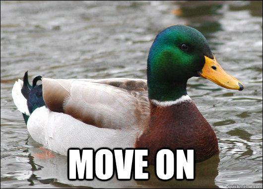 move on - Actual Advice Mallard