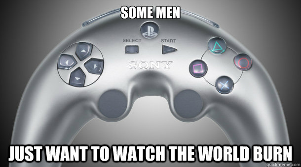 some men just want to watch the world burn - Bastard Boomerang