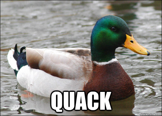 quack - Actual Advice Mallard