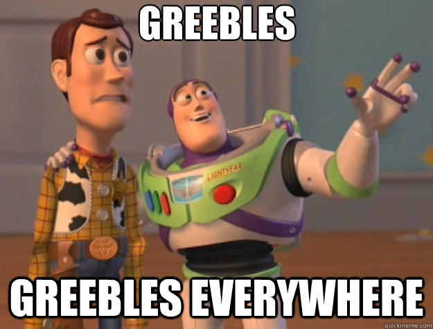 greebles greebles everywhere - Toy Story