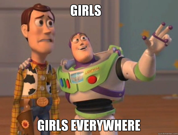 girls girls everywhere - buzz