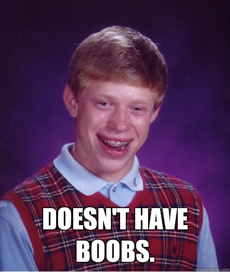it runs away - Bad Luck Brian