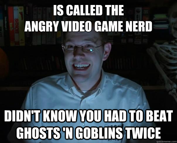 is called the angry video game nerd didnt know you had to - AVGN Mistakes