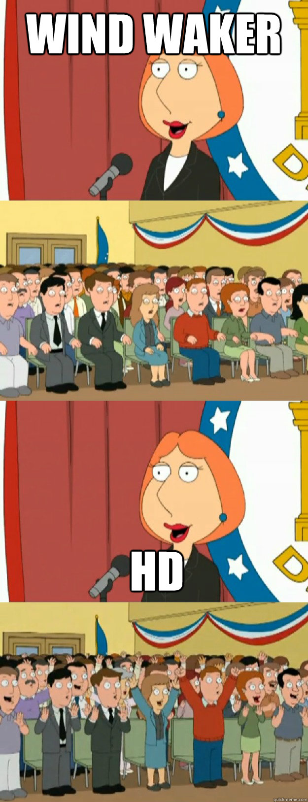 wind waker hd - Lois Griffin
