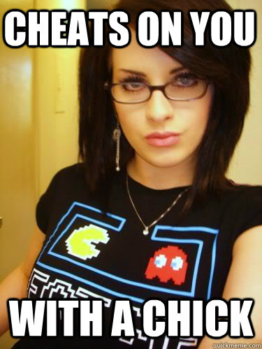 cheats on you with a chick - Cool Chick Carol