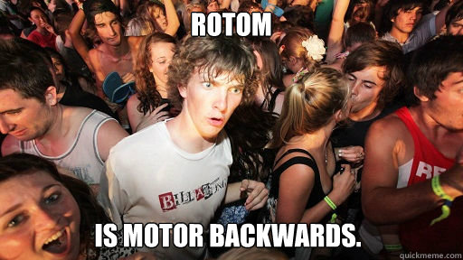 rotom is motor backwards - Sudden Clarity Clarence