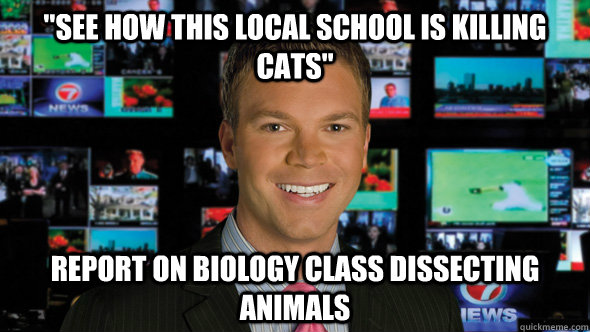 see how this local school is killing cats report on biolog - Scumbag Local News