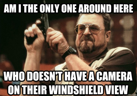 am i the only one around here who doesnt have a camera on t - Am I the only one