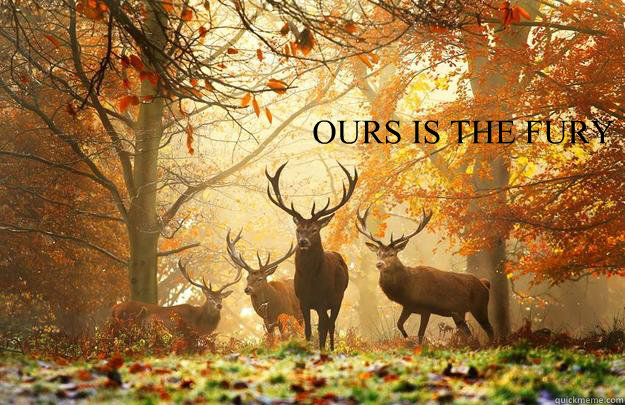 ours is the fury -