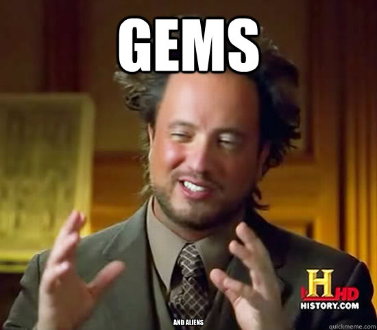 gems and aliens - Ancient Aliens