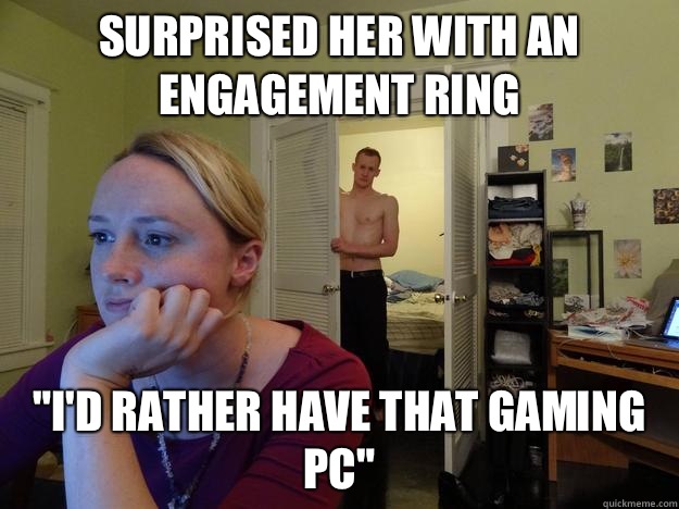 Surprised her with an engagement ring Jewelry store ring box - Redditors Husband