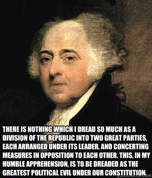 there is nothing which i dread so much as a division of the - John Adams