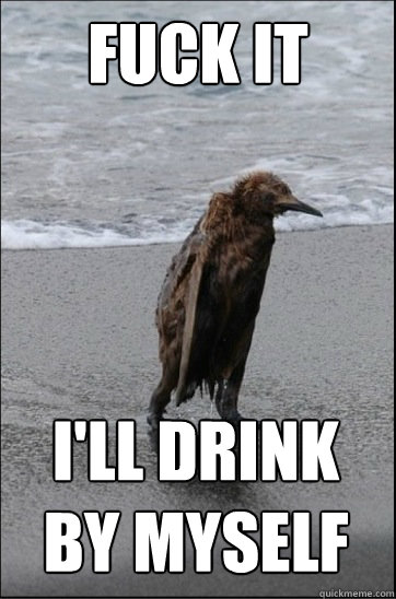 fuck it ill drink by myself - Fuck it Baylife