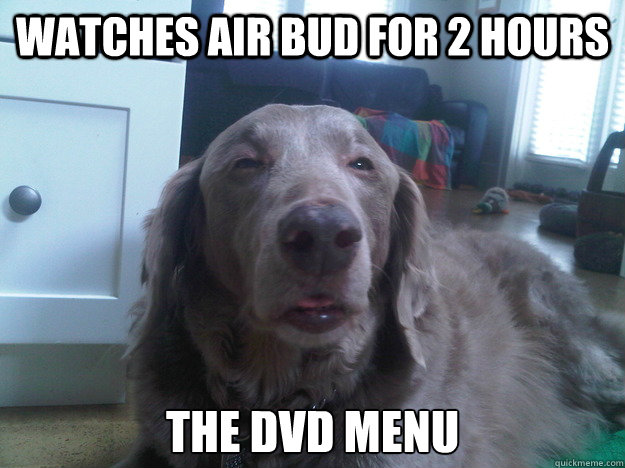 watches air bud for 2 hours the dvd menu - 10 Dog