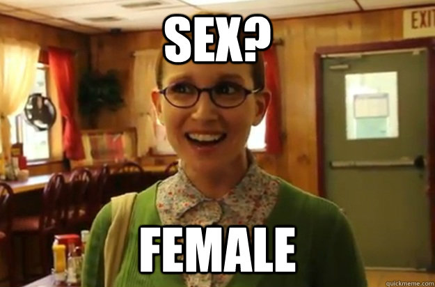 sex female - Sexually Oblivious Female