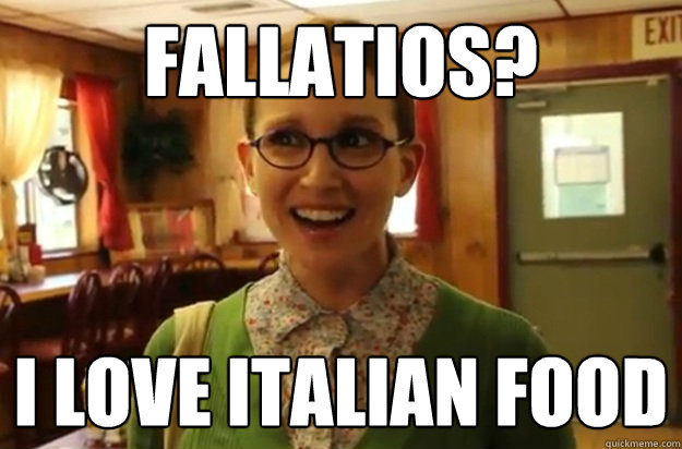 fallatios i love italian food - Sexually Oblivious Female