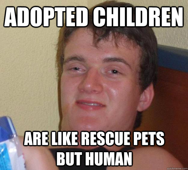 adopted children are like rescue pets but human - 10 Guy