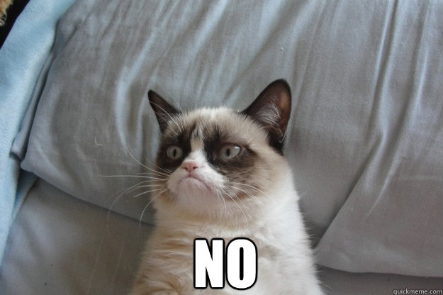 no - GrumpyCatOL