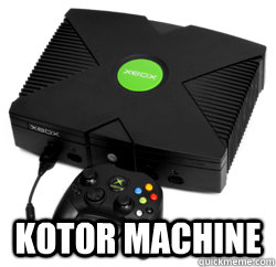 kotor machine - XBOX