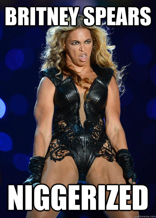 britney spears niggerized -