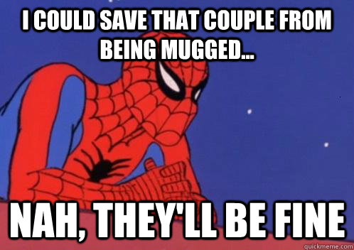 i could save that couple from being mugged nah theyll b -