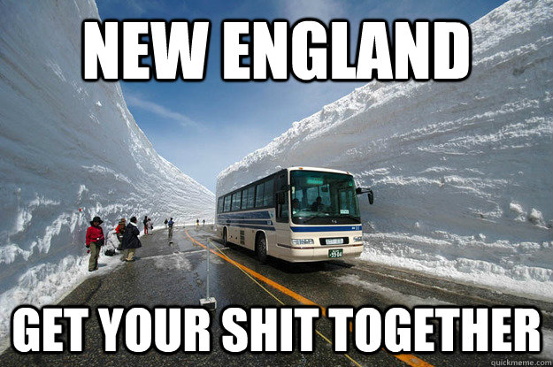 new england get your shit together - 65 Snow Corridor Japan