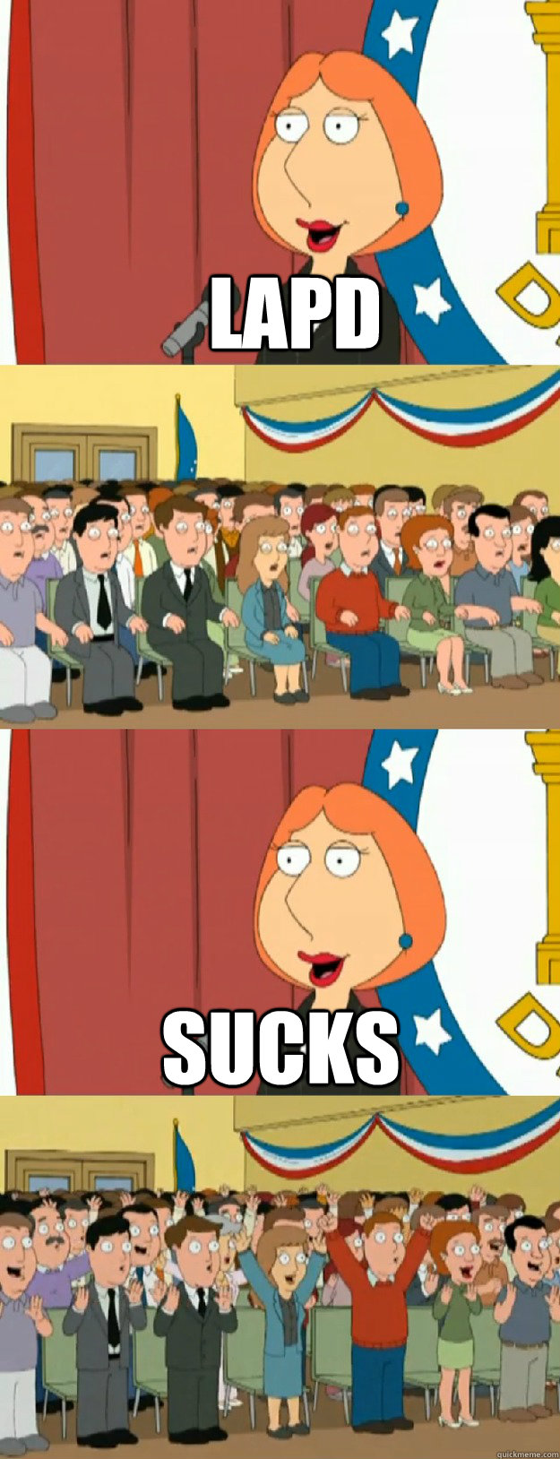 lapd sucks - Lois Griffin