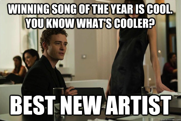 winning song of the year is cool you know whats cooler b - You know whats cool