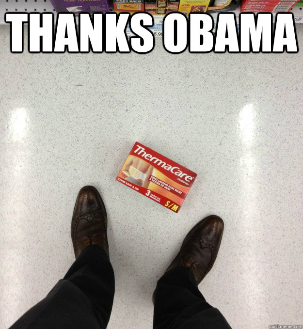 thanks obama - Thanks a lot