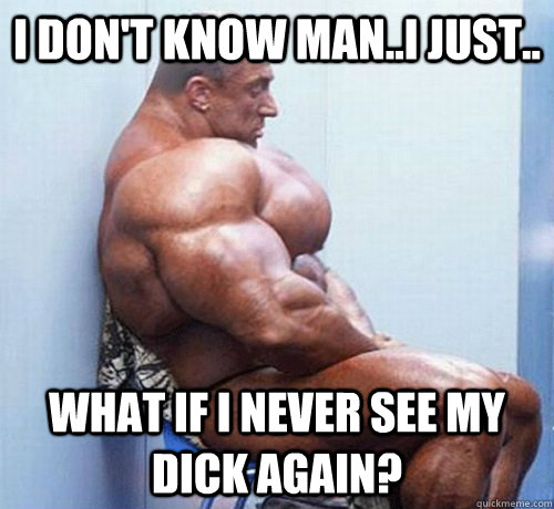 i dont know mani just what if i never see my dick again - sad juicer