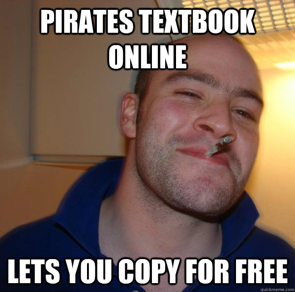 pirates textbook online lets you copy for free - Good Guy Greg
