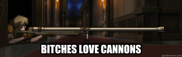 bitches love cannons -