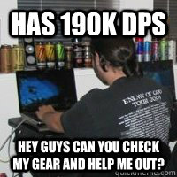 has 190k dps hey guys can you check my gear and help me out - scumbag diablo player