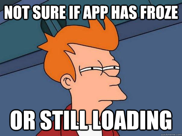 app loading
