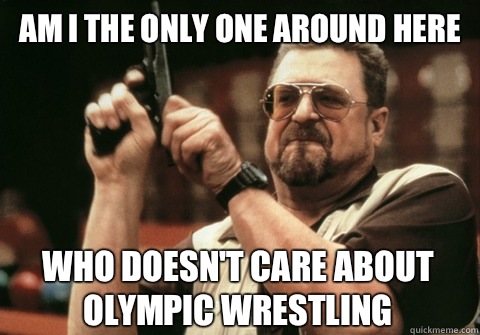 Am I the only one around here who doesnt care about Olympic - Am I the only one