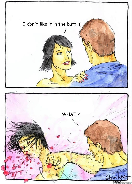 i dont like it in the butt what - Alpha Boyfriend