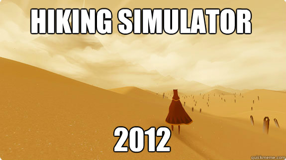 hiking simulator 2012 -