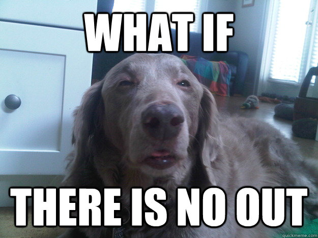 what if there is no out - 10 Dog