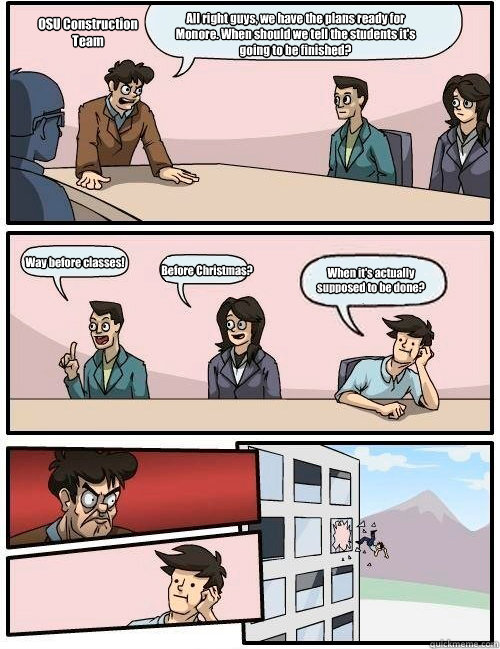 all right guys we have the plans ready for monore when sho - Boardroom Suggestion