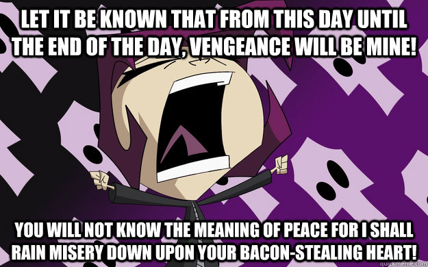 let it be known that from this day until the end of the day -